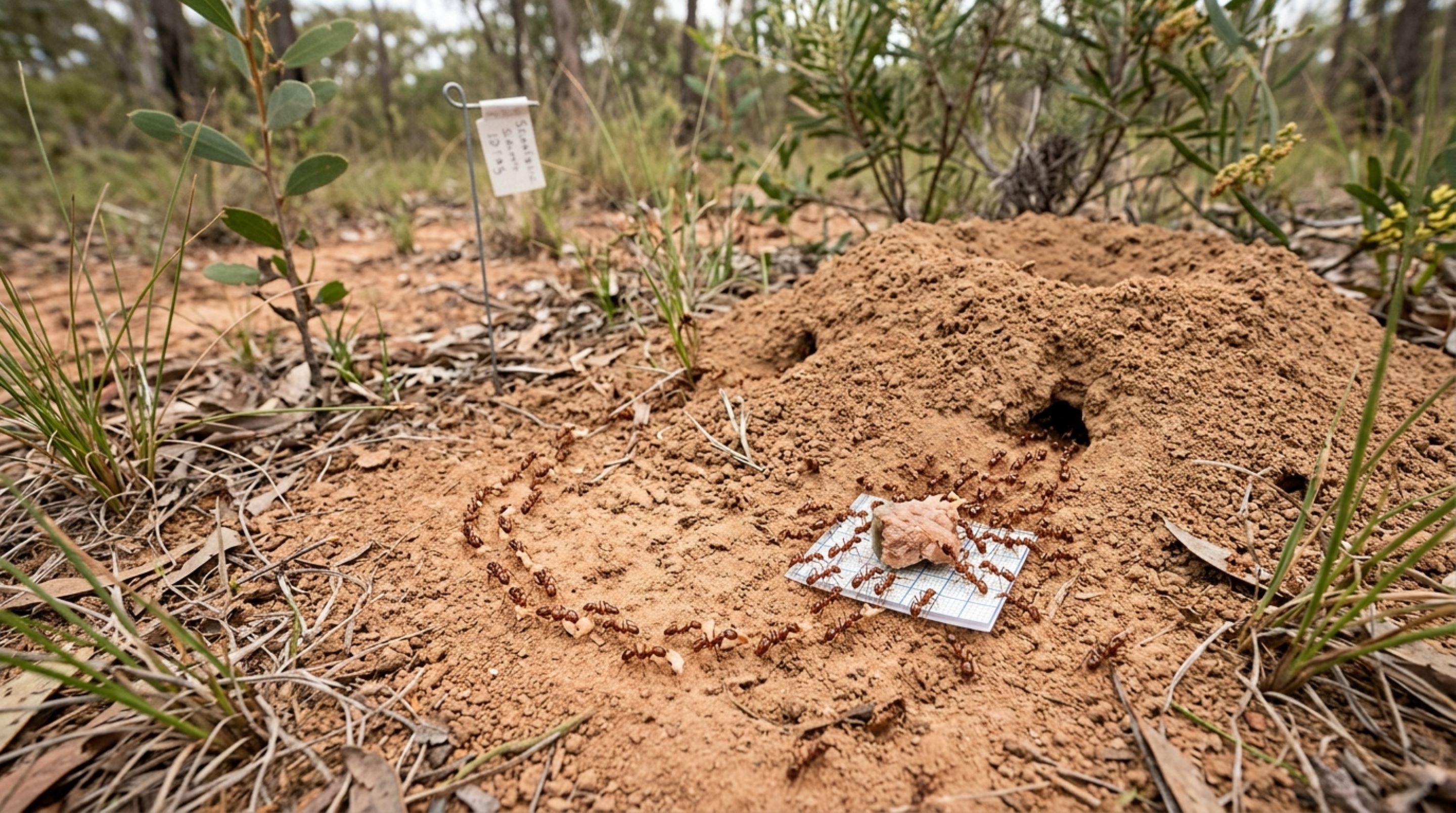 Formigas-de-fogo podem receber uma isca que silencia genes e pesquisadores testam ataque mais específico contra a invasora