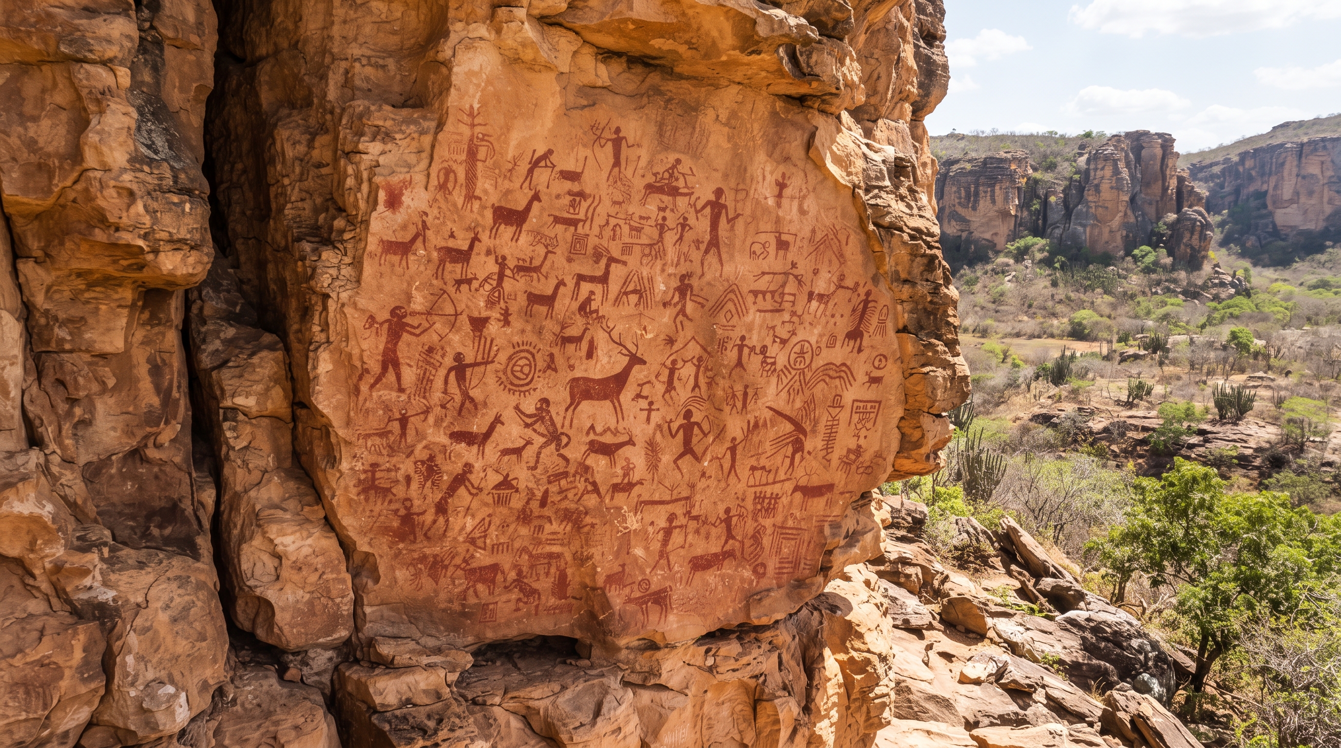 O município piauiense que concentra o maior acervo de arte rupestre e os vestígios humanos mais antigos das Américas