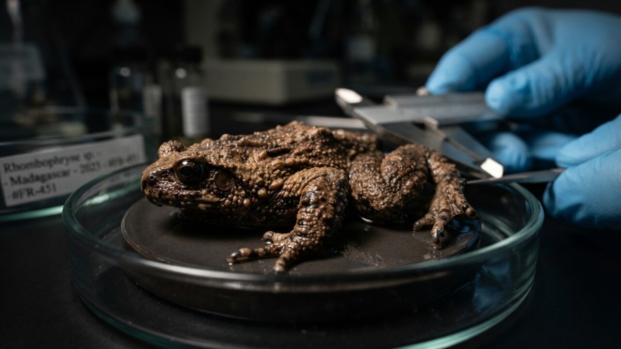 Sete sapos passaram décadas escondidos sob as folhas de Madagascar até DNA moderno e amostras de museu mostrarem que eram espécies diferentes