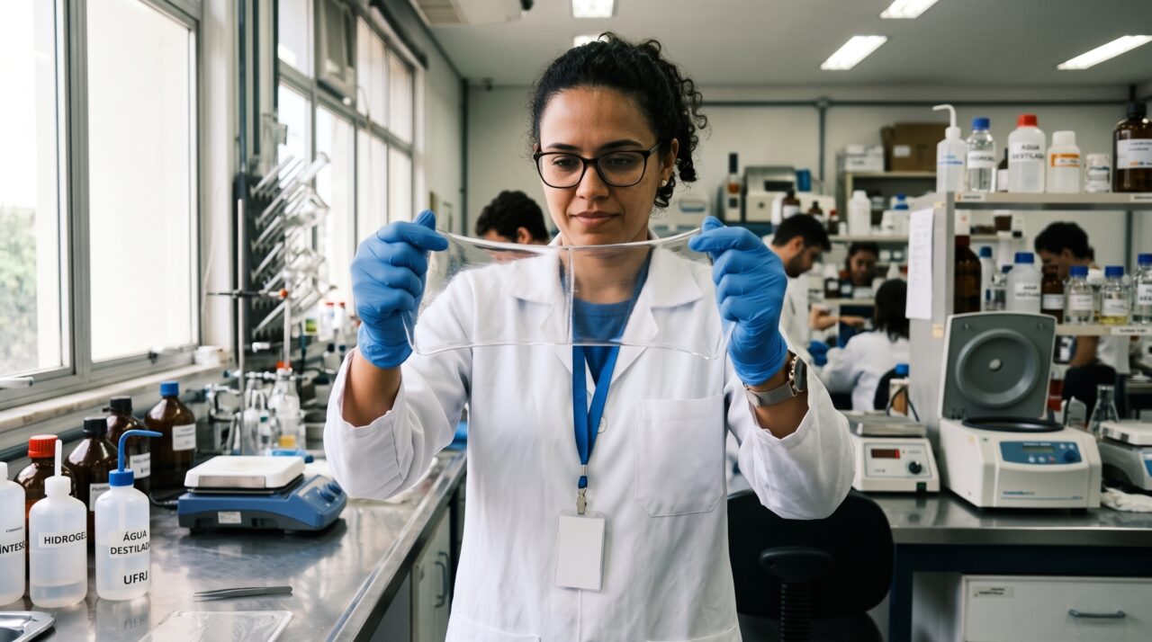 Um hidrogel rasgado começa a se fechar em minutos: material também pode ser desmontado e reciclado para voltar a ser usado