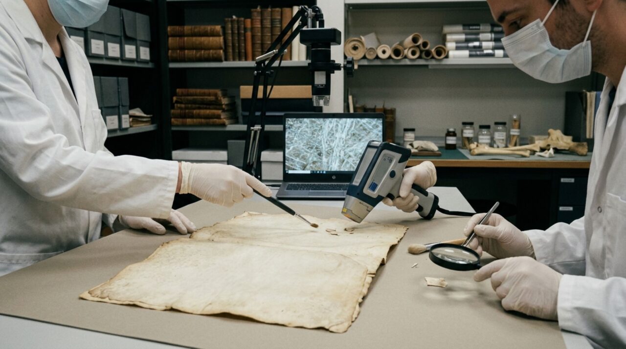 Um manuscrito medieval guardava mais que palavras e DNA no pergaminho revela 3.500 anos de um vírus de ovelhas