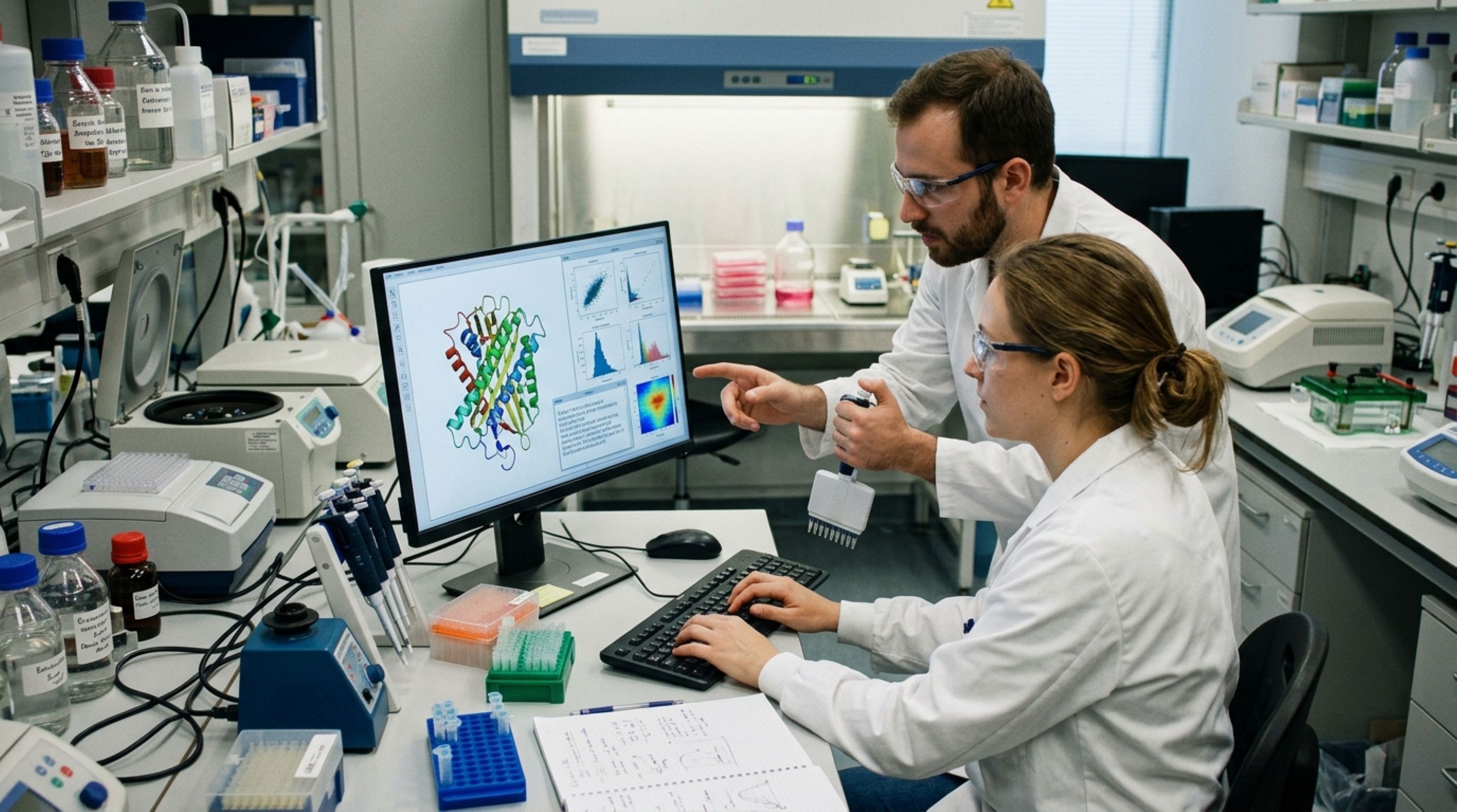 Proteínas que ninguém sabia interpretar começaram a ganhar função e IA apontou pistas que o laboratório conseguiu testar