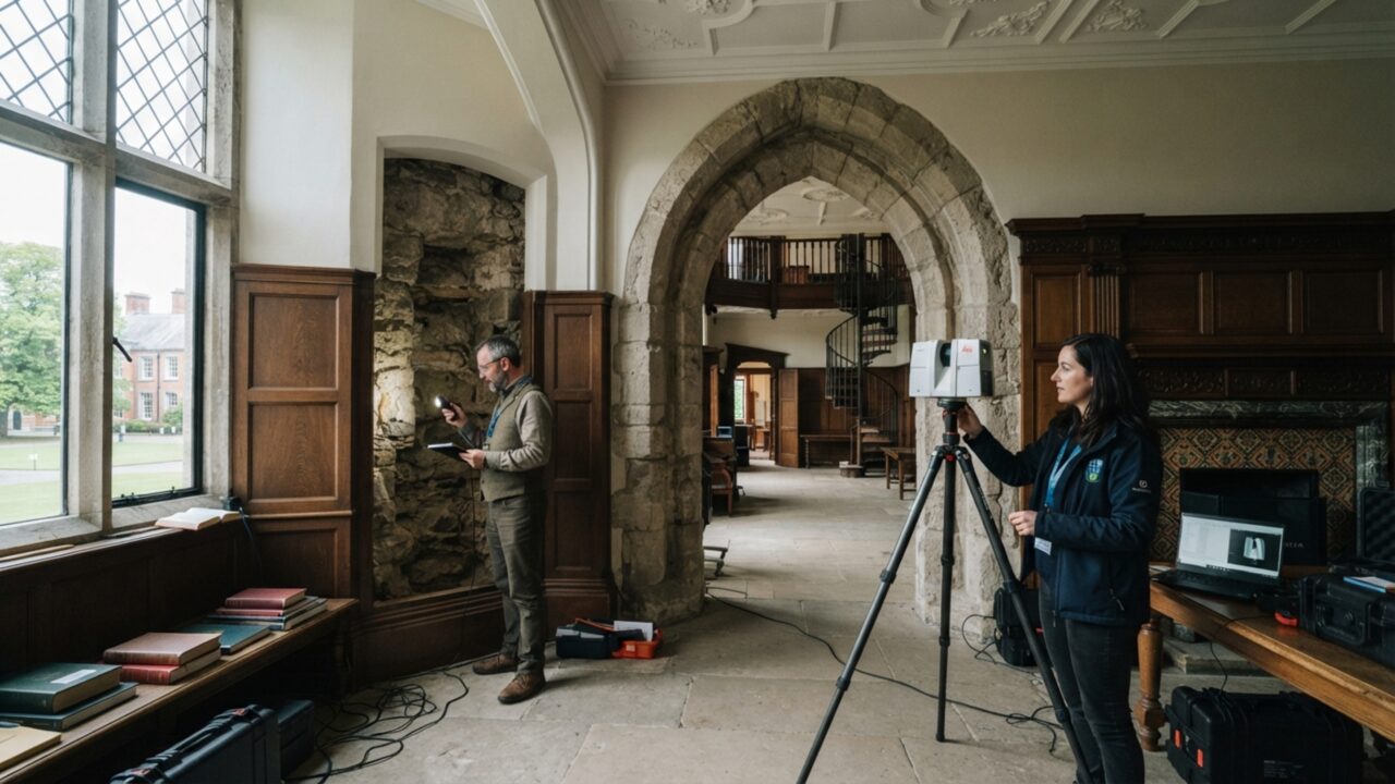 Um castelo medieval estava escondido dentro de um prédio vitoriano: paredes de quase 800 anos sobreviveram sob o reboco em Dublin
