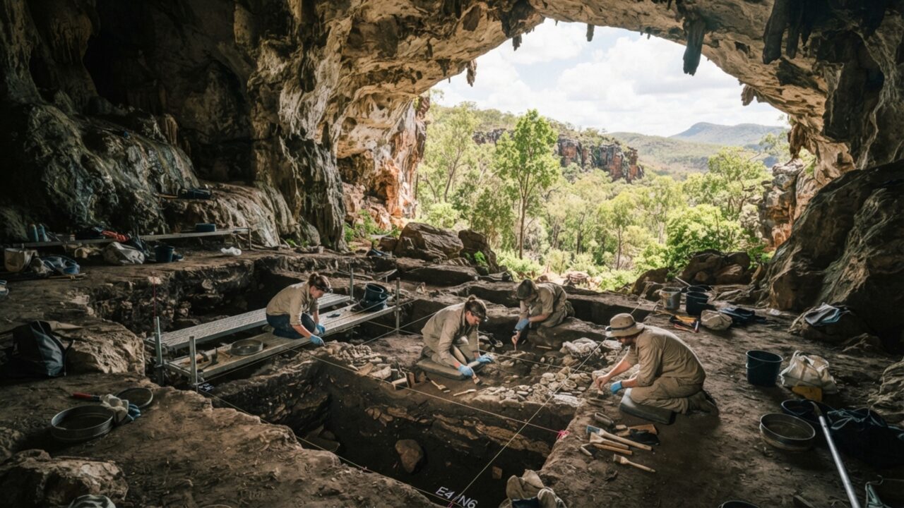 Uma bola escura grudada num dente parou arqueólogos: ornamentos de wallaby sobreviveram por 1.200 anos na Austrália