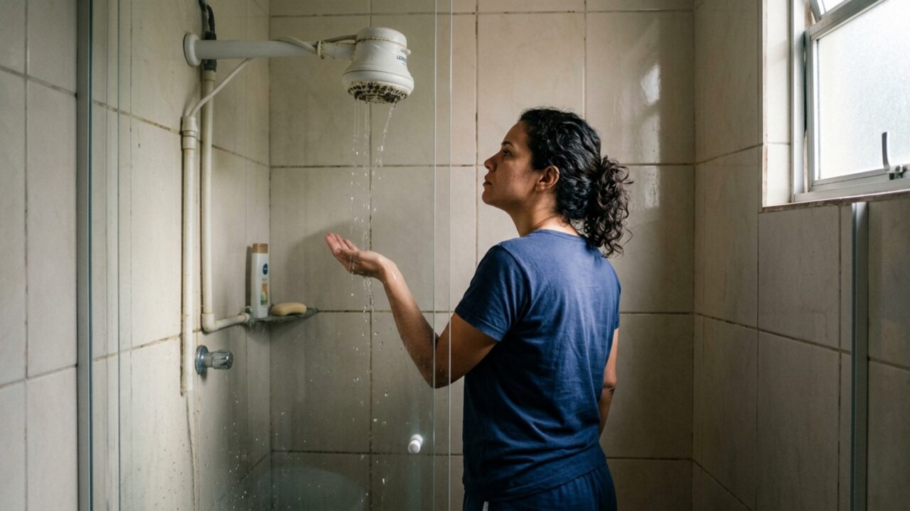 Adeus à pressão baixa: pequenas mudanças na tubulação e na caixa d’água podem deixar chuveiros e torneiras mais fortes