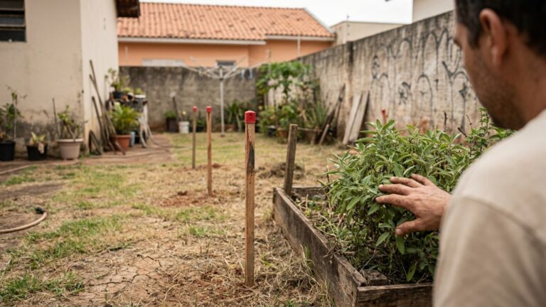 Novo proprietário remove cerca antiga para seguir a medida da escritura e vizinho descobre que jardim cultivado há décadas ficava parcialmente do outro lado da divisa