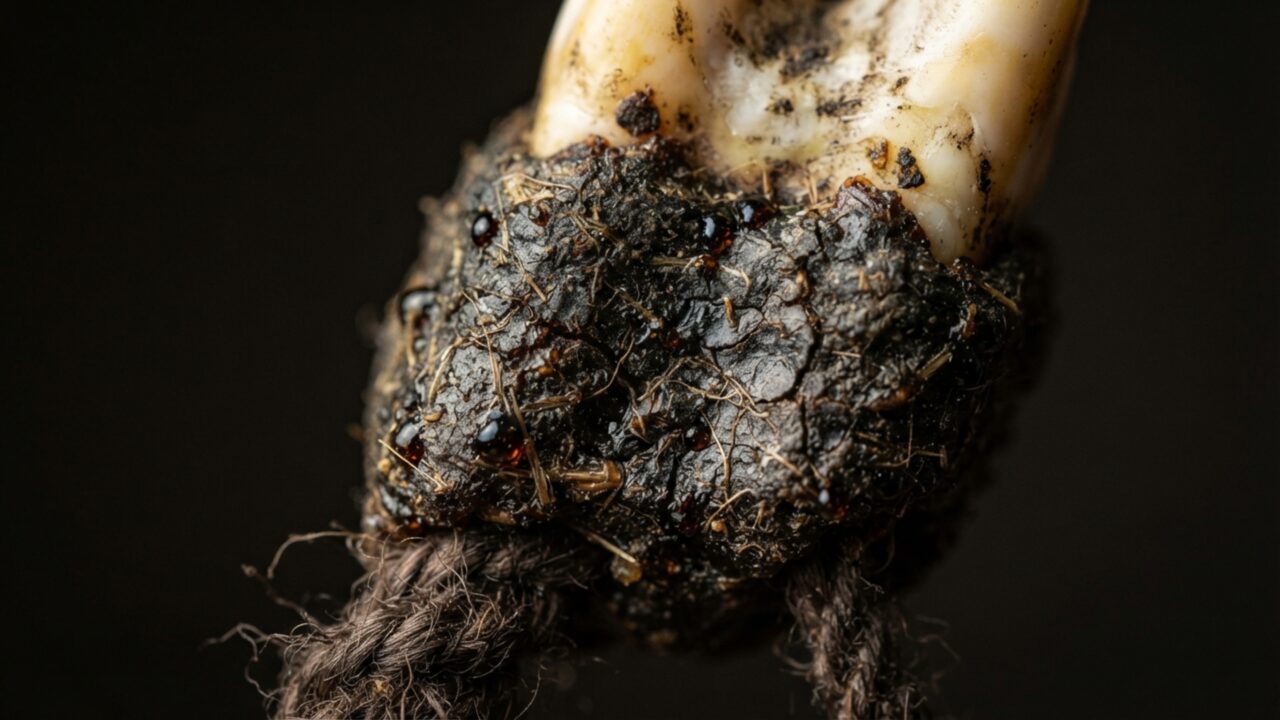 Uma bola escura grudada num dente parou arqueólogos: ornamentos de wallaby sobreviveram por 1.200 anos na Austrália