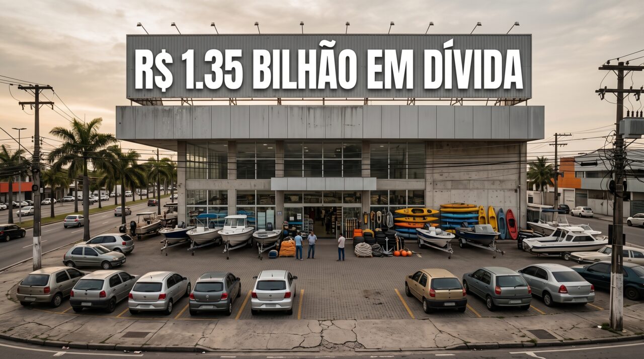 Uma rede de artigos náuticos entrou em recuperação, não recebeu nenhuma proposta válida pela empresa e acabou trocando cerca de R$ 1,35 bilhão em dívida por participação
