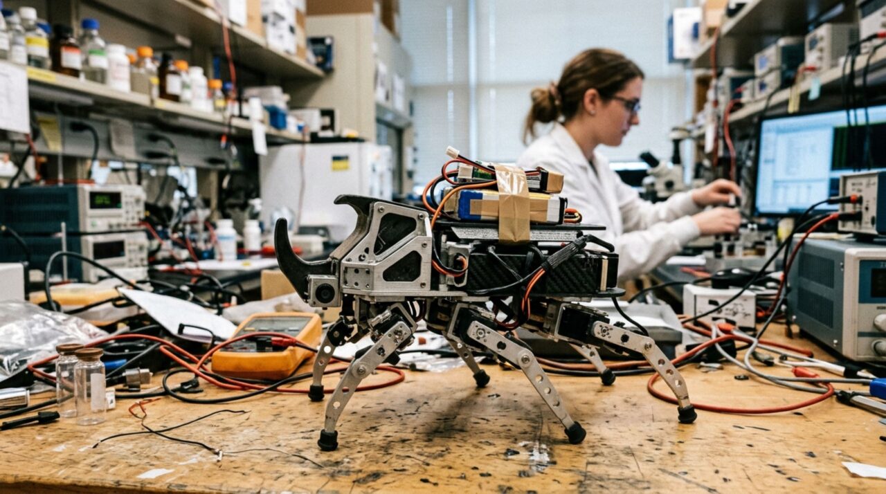 Microrrobô biomimético inspirado na locomoção e resistência dos besouros-rinoceronte