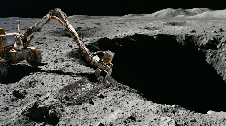 A superfície da Lua guarda gelo, mas talvez não o bastante para cidades: cálculo põe limite na corrida pelos polos lunares