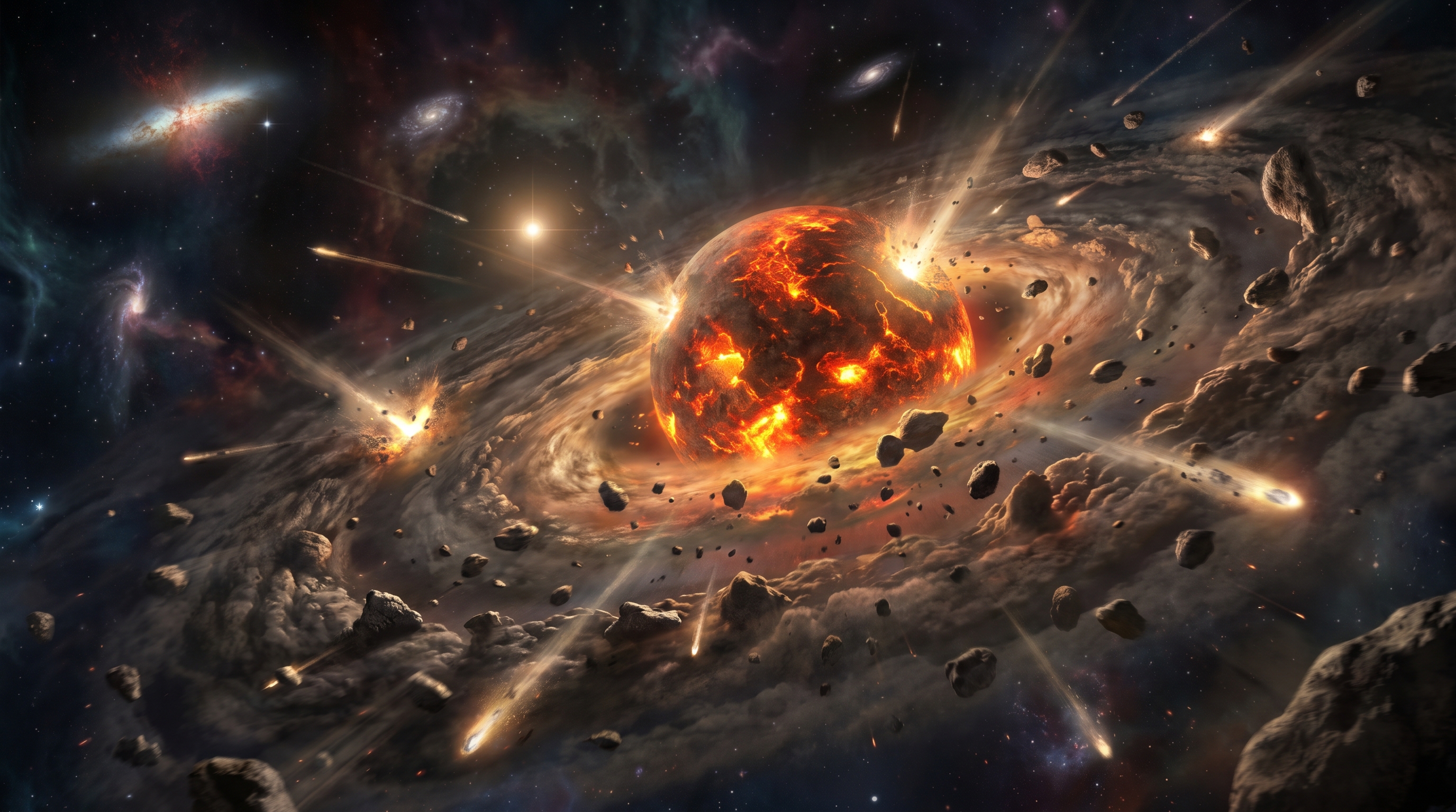 Esperava-se que planetas rochosos se tornassem comuns apenas depois que gerações de estrelas enriquecessem o universo ao longo de bilhões de anos