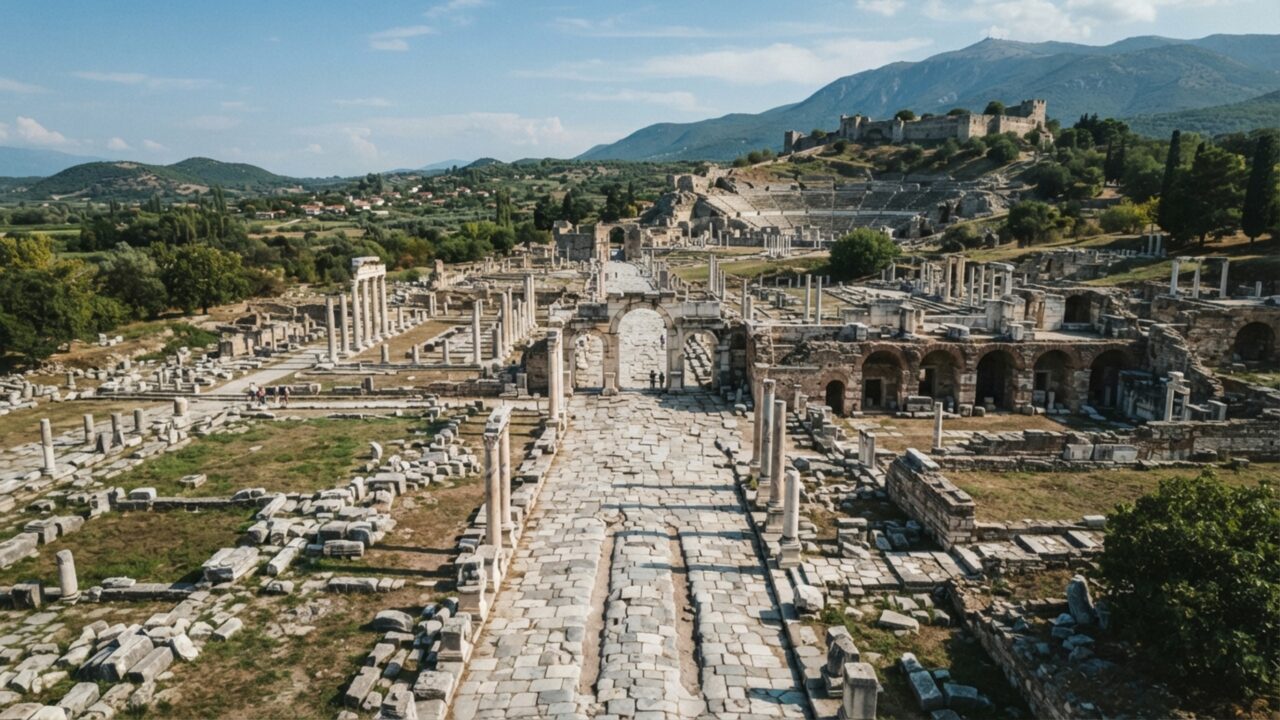 Uma estrada antiga atravessava a cidade e ligava dois continentes: Philippi virou uma pequena Roma no caminho entre Europa e Ásia