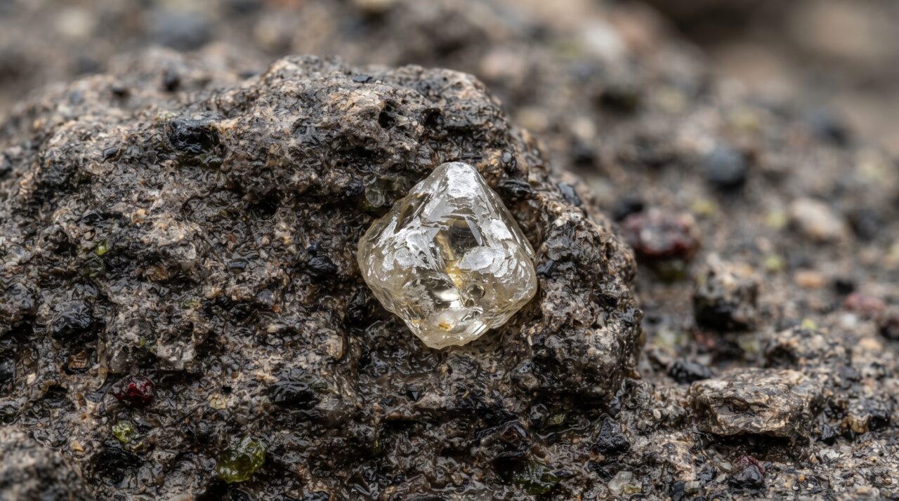 O que existe nas profundezas das regiões produtoras de diamantes? Como estruturas geológicas raríssimas conseguem trazer essas pedras de quilômetros abaixo da superfície