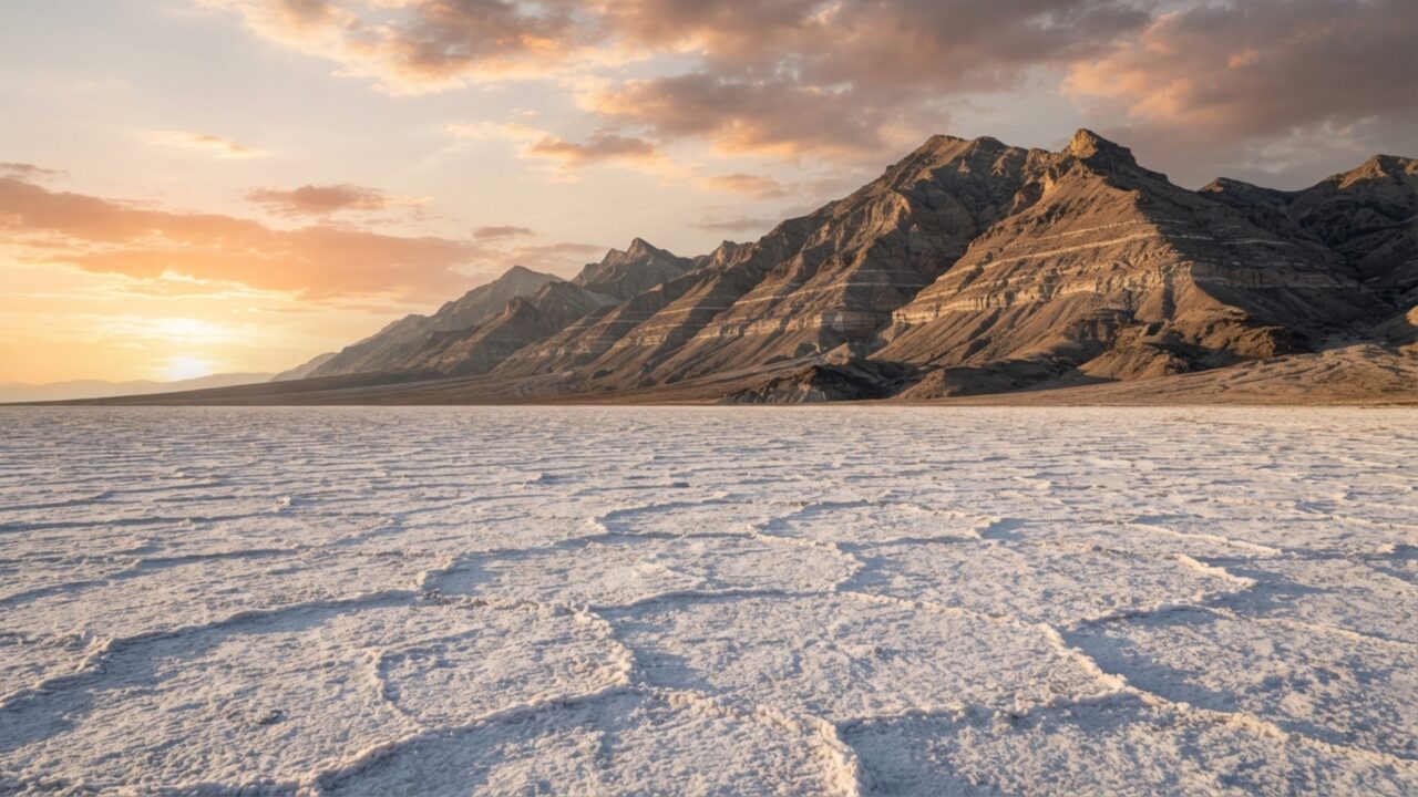 Um lago quase do tamanho do Michigan perdeu mais de 105 metros de nível em seis semanas e deixou um deserto de sal no oeste americano