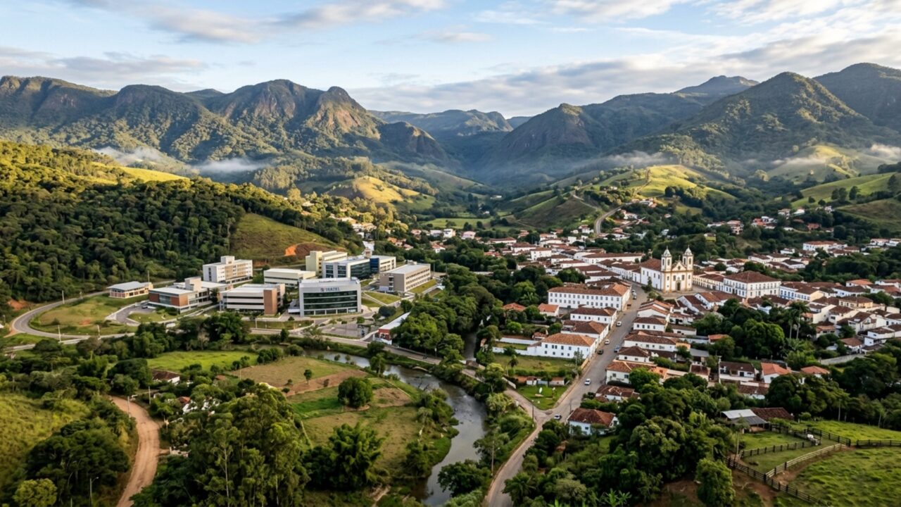 Vale da Eletrônica no meio das montanhas: a cidade mineira de 42 mil habitantes que construiu uma economia em torno de tecnologia, telecomunicações e ensino