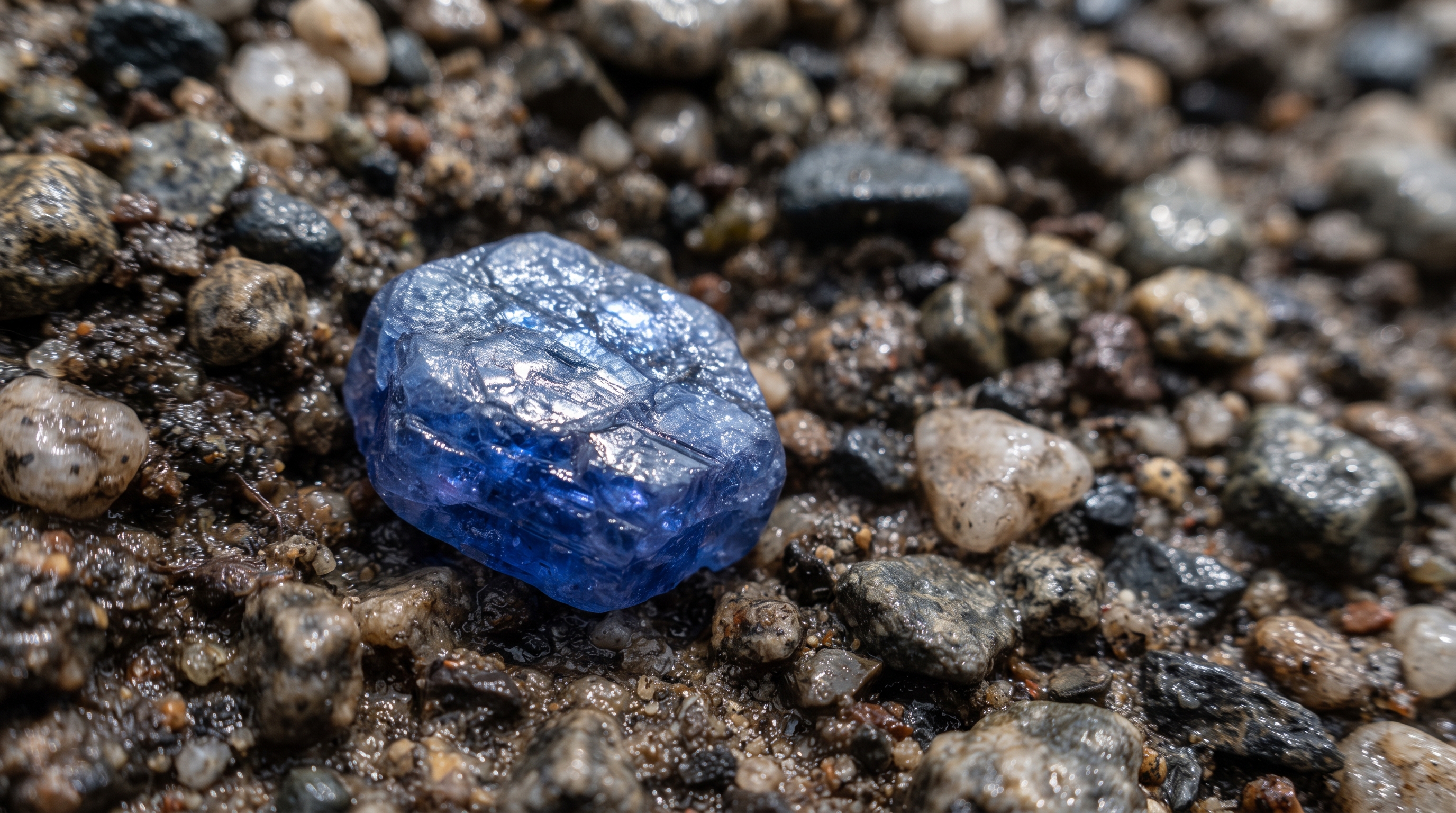 Uma pedra azul encontrada no cascalho pode valer uma fortuna? Como depósitos aluvionares concentram minerais preciosos e onde eles são mais comuns