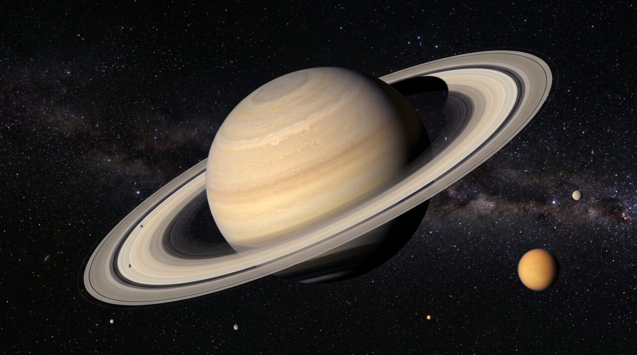 Os anéis de Saturno parecem antigos, mas dados da sonda Cassini sugerem que são surpreendentemente jovens