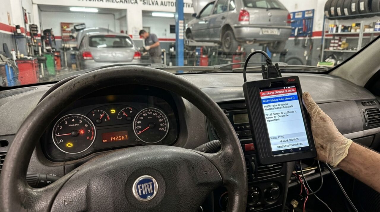 Motorista avista luz incomum acesa no painel do carro e ignora por meses, após pegar a estrada com a família, carro dá pane total e é necessário chamar o guincho, mecânico profissional alerta que nunca se deve ignorar esse alerta e quais são as causas mais comuns