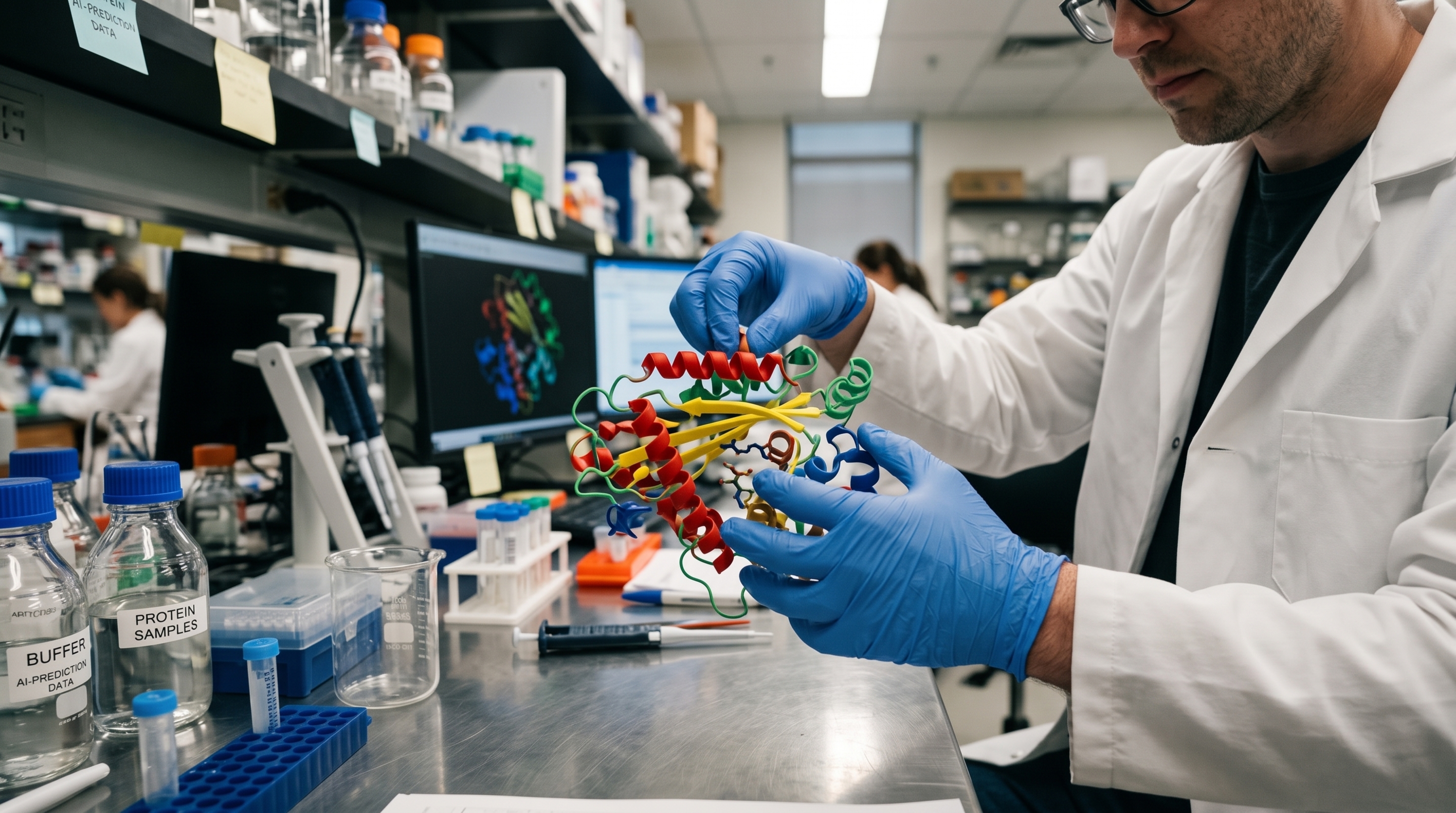 Proteínas humanas escondidas começaram a aparecer com ajuda da IA: modelo encontra sequências ignoradas e ajuda a prever o que elas fazem