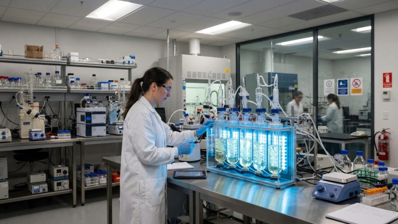 Uma luz azul quebrou uma regra centenária da química: moléculas planas ganharam volume sem precisar ser reconstruídas do zero