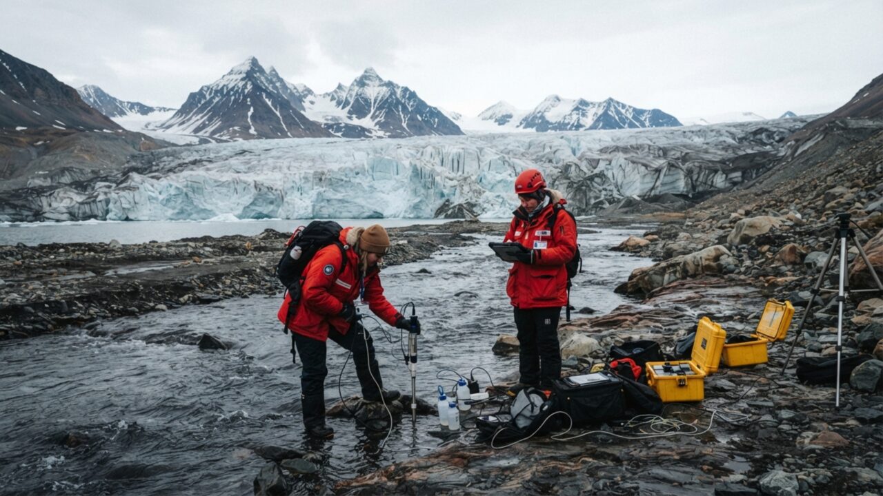 Geleiras de Svalbard estão liberando metano antigo escondido nas rochas e algumas águas tinham concentração 425 vezes acima do equilíbrio atmosférico