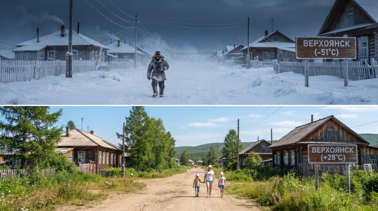Extremos climáticos e aquecimento global em Verkhoyansk