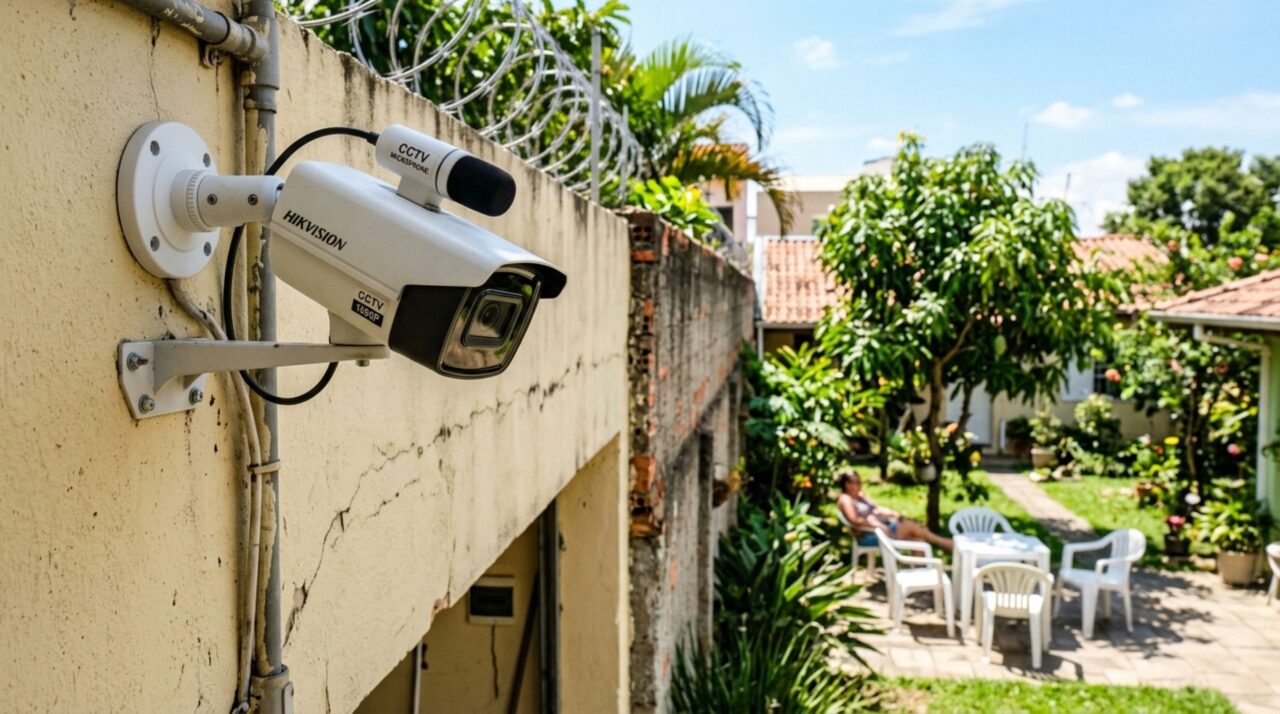 Morador instala câmera com microfone para proteger garagem e vizinho descobre que conversas realizadas no quintal também podem ser gravadas