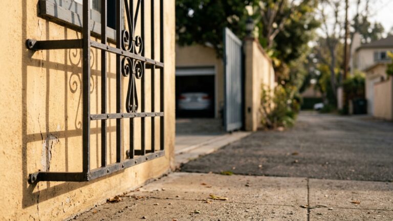 Depois de reforçar a janela do térreo com barras metálicas por causa de tentativas de invasão, proprietário percebe que uma das grades avançou sobre a faixa usada pelo vizinho para abrir completamente o portão lateral