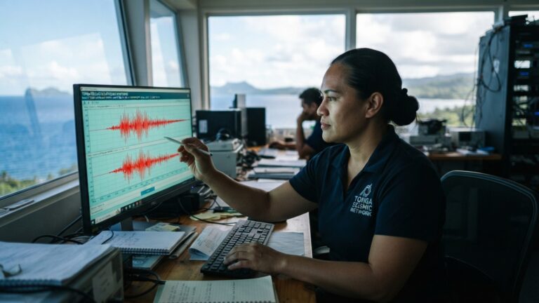 Um terremoto de magnitude 7,5 aconteceu a 234 quilômetros de profundidade perto de Tonga e mostrou como uma placa continua quebrando mesmo depois de mergulhar no manto