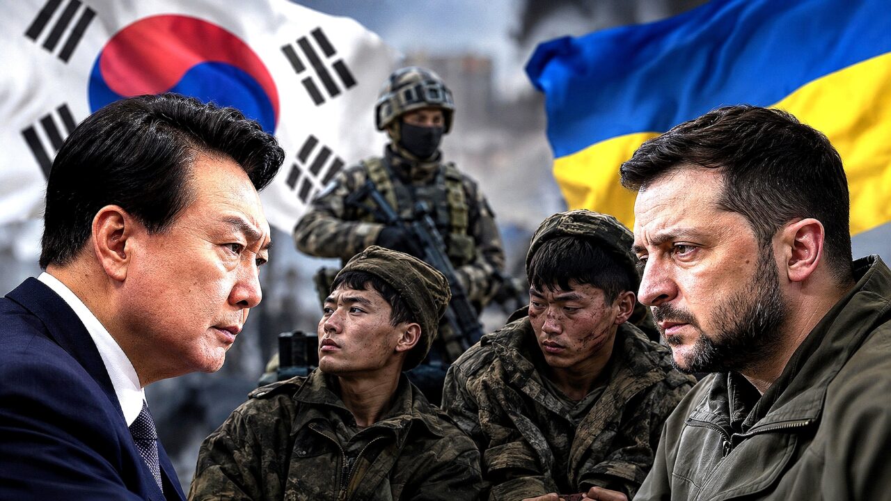 Crusoé: Prisioneiros abrem crise entre Coreia do Sul e Ucrânia