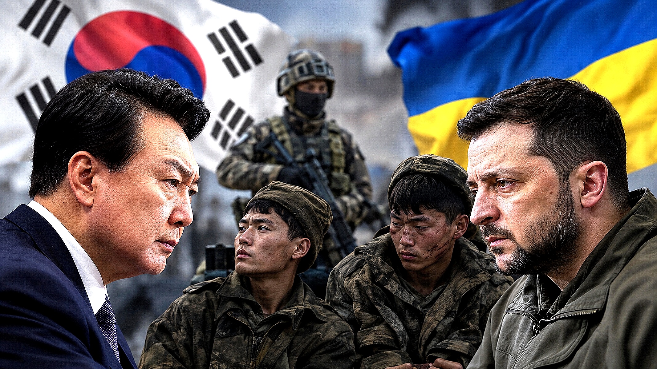 Crusoé: Prisioneiros abrem crise entre Coreia do Sul e Ucrânia