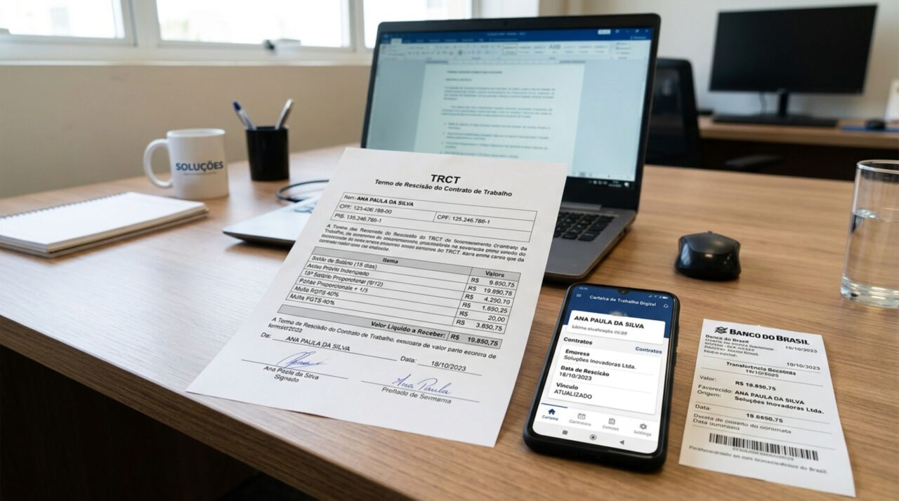 Trabalhador é demitido e acredita que a empresa poderia pagar a rescisão apenas no próximo salário, regra explica o prazo para receber as verbas após o fim do contrato