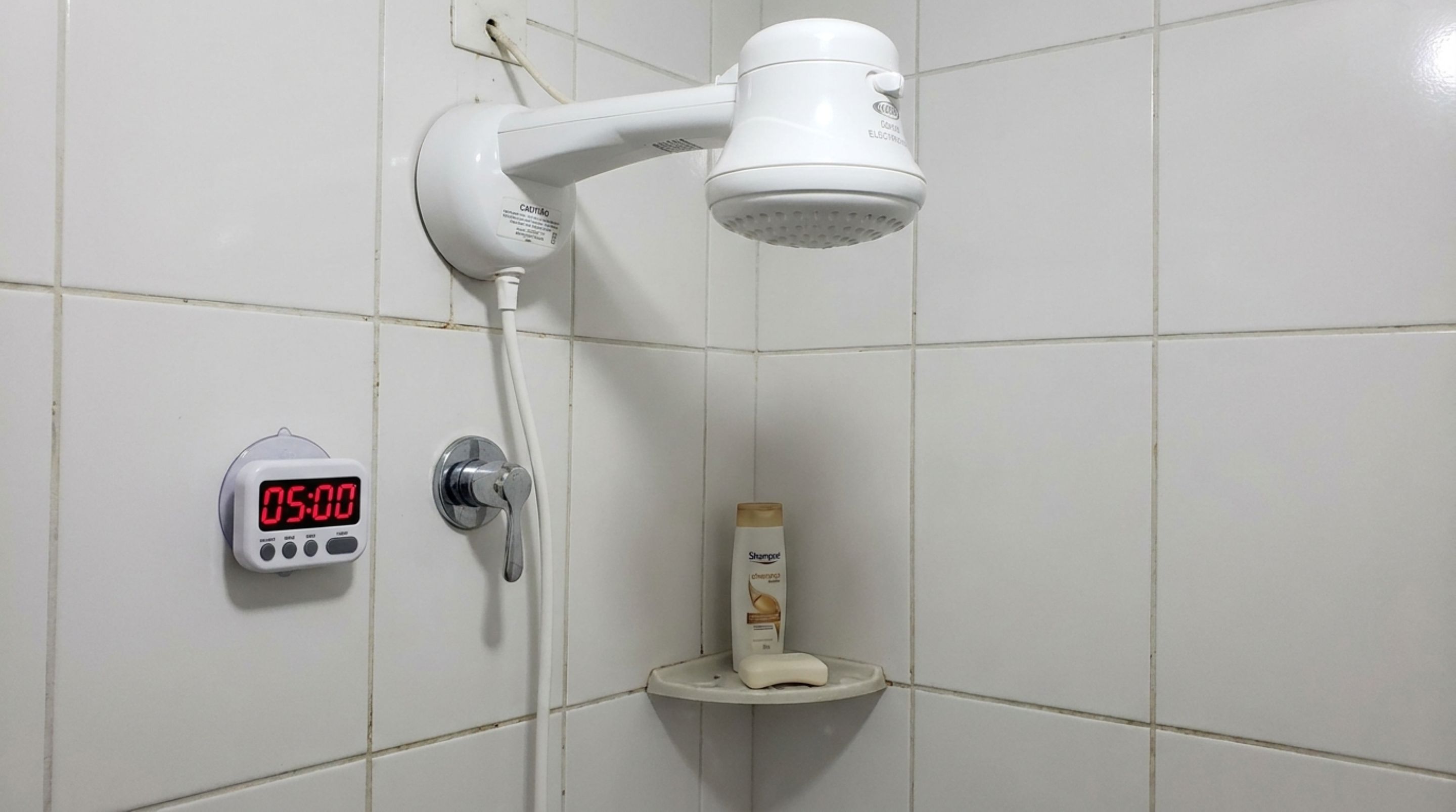 Quanto custa manter um chuveiro elétrico de 7.500 watts ligado por 8 minutos, e por que reduzir o banho para 5 minutos pode economizar o valor de um botijão de gás?