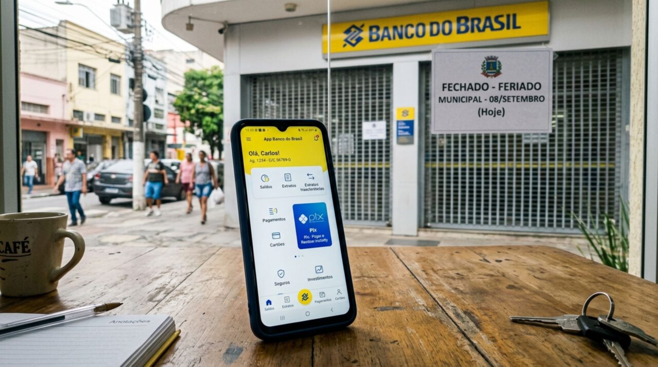 Brasileiros recebem comunicado sobre fechamento dos bancos nesta sexta-feira