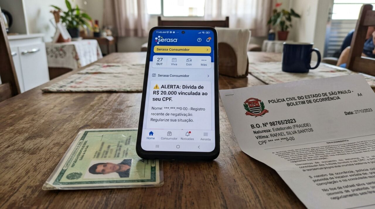 Homem tem dados roubados pela própria sobrinha, meses depois descobre que há uma dívida de R$ 20 mil em seu nome, ele entra na justiça para tentar reverter a situação