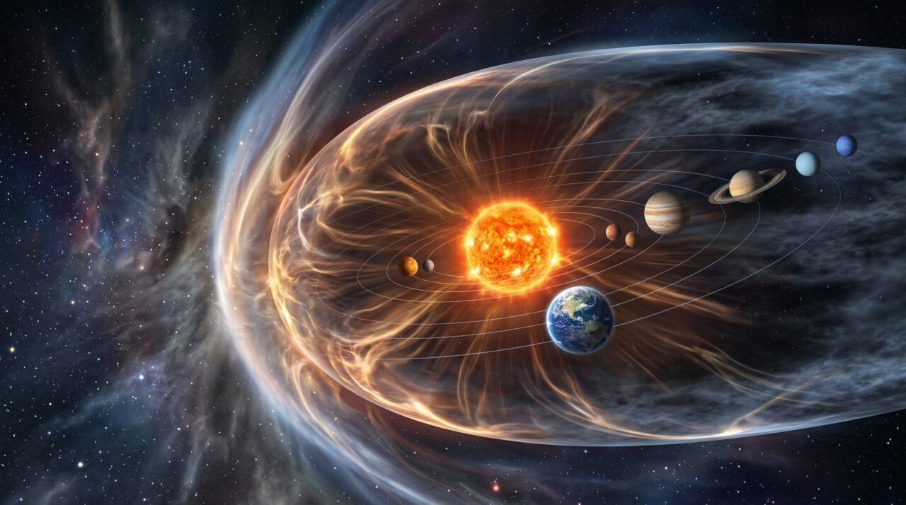 O Sol pode ter perdido parte do escudo que protege a Terra quando atravessou regiões densas da Via Láctea e isso pode ter deixado marcas no clima antigo