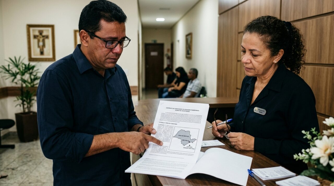 Família paga plano funerário há 15 anos e a cobertura de R$ 6 mil não vale na cidade onde os pais moravam