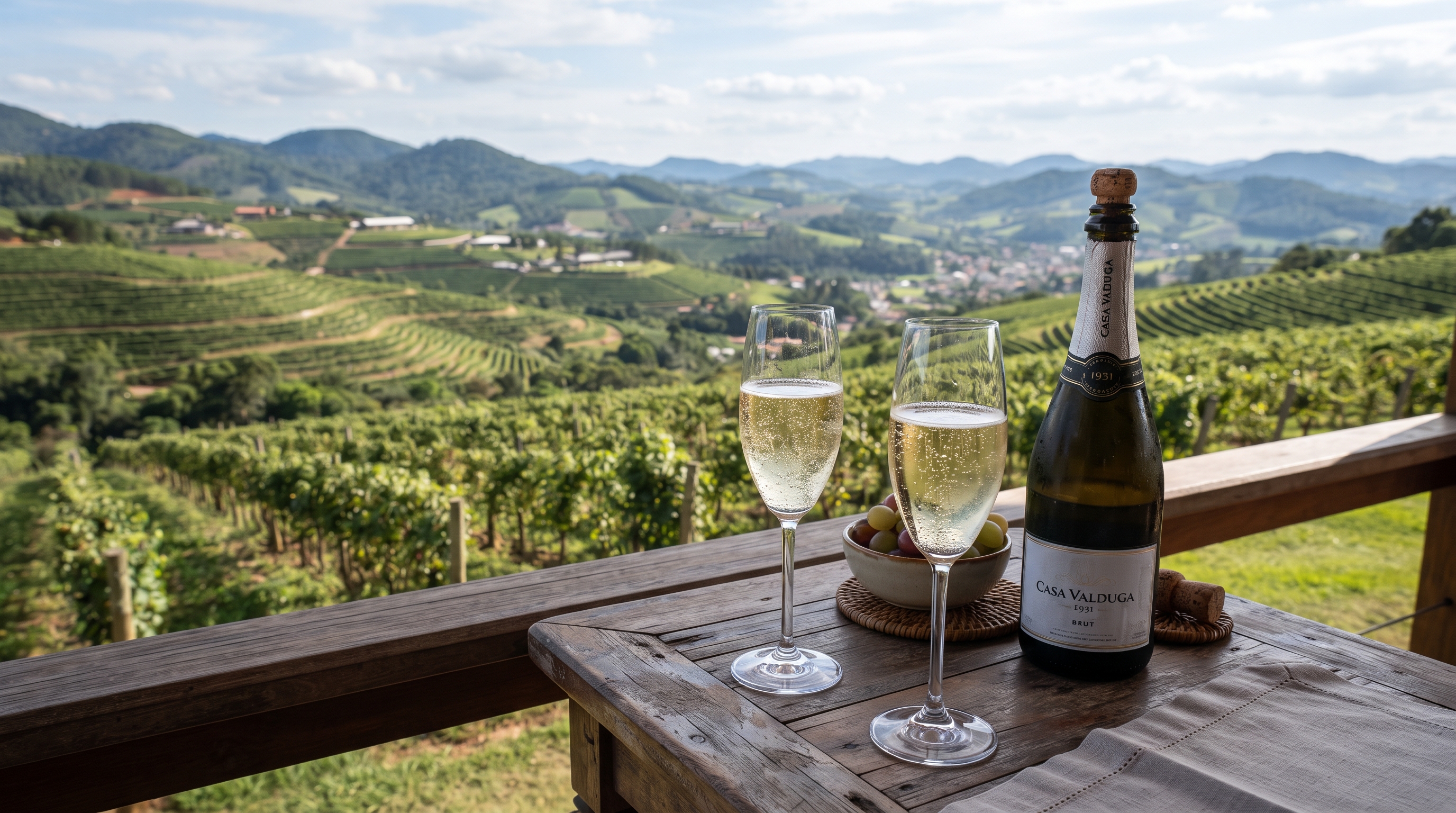 O reduto da serra gaúcha pioneiro na produção vitivinícola e considerado a capital nacional do espumante