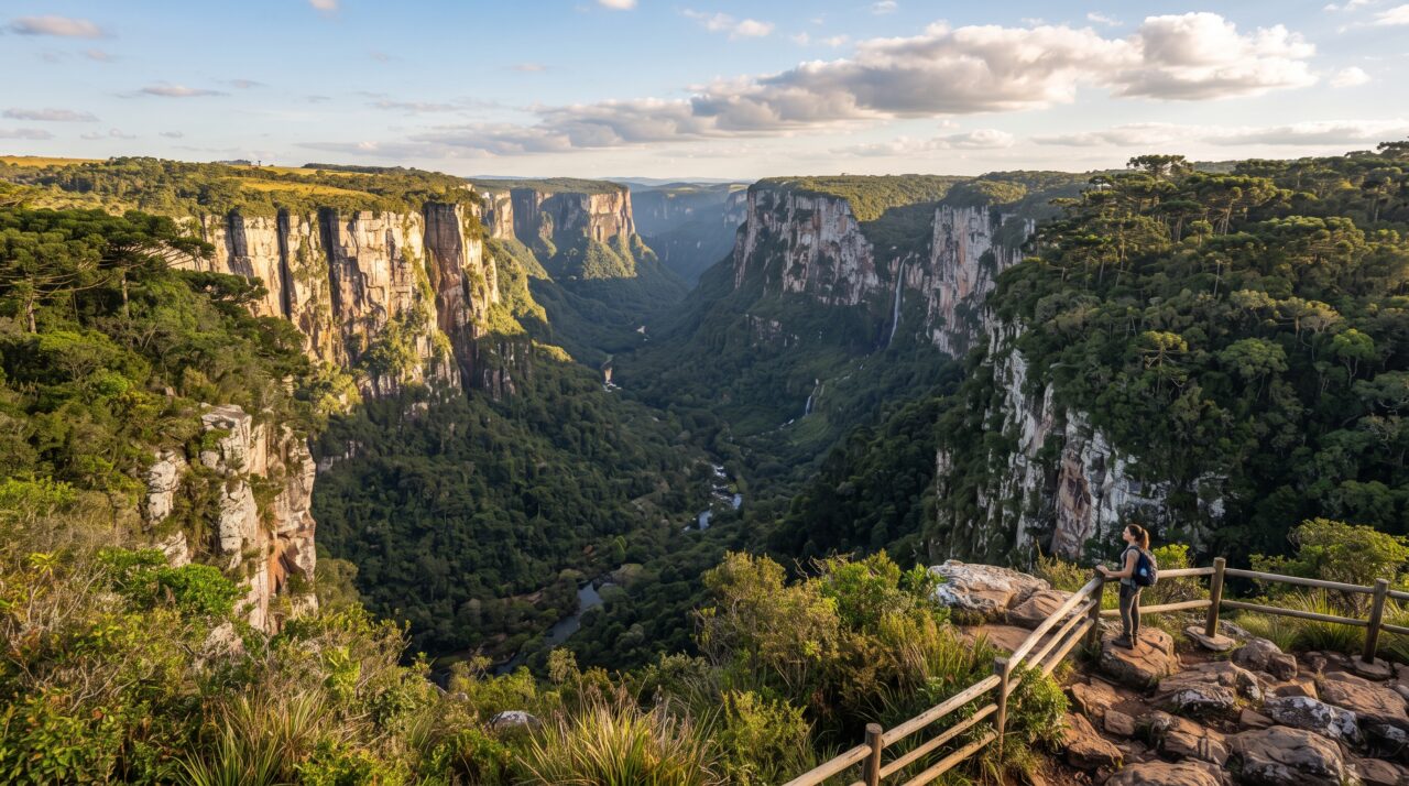 Os cânions e a natureza de Cambará do Sul