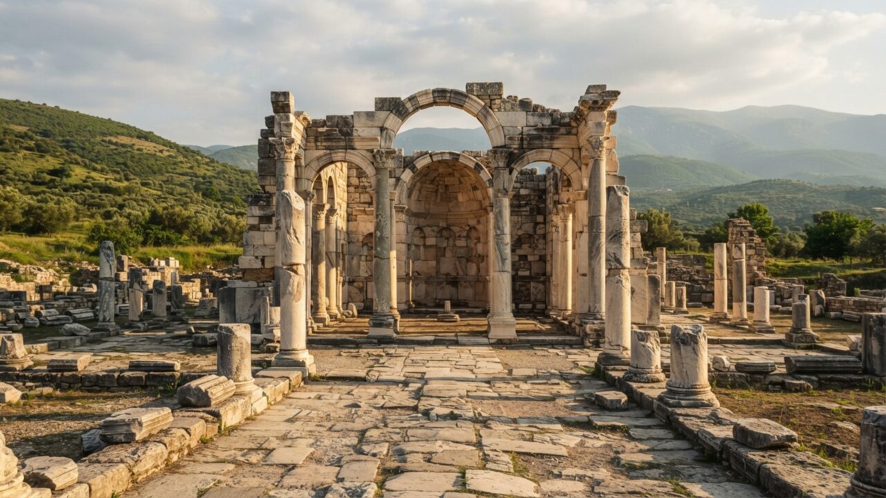 Uma estrada antiga atravessava a cidade e ligava dois continentes: Philippi virou uma pequena Roma no caminho entre Europa e Ásia