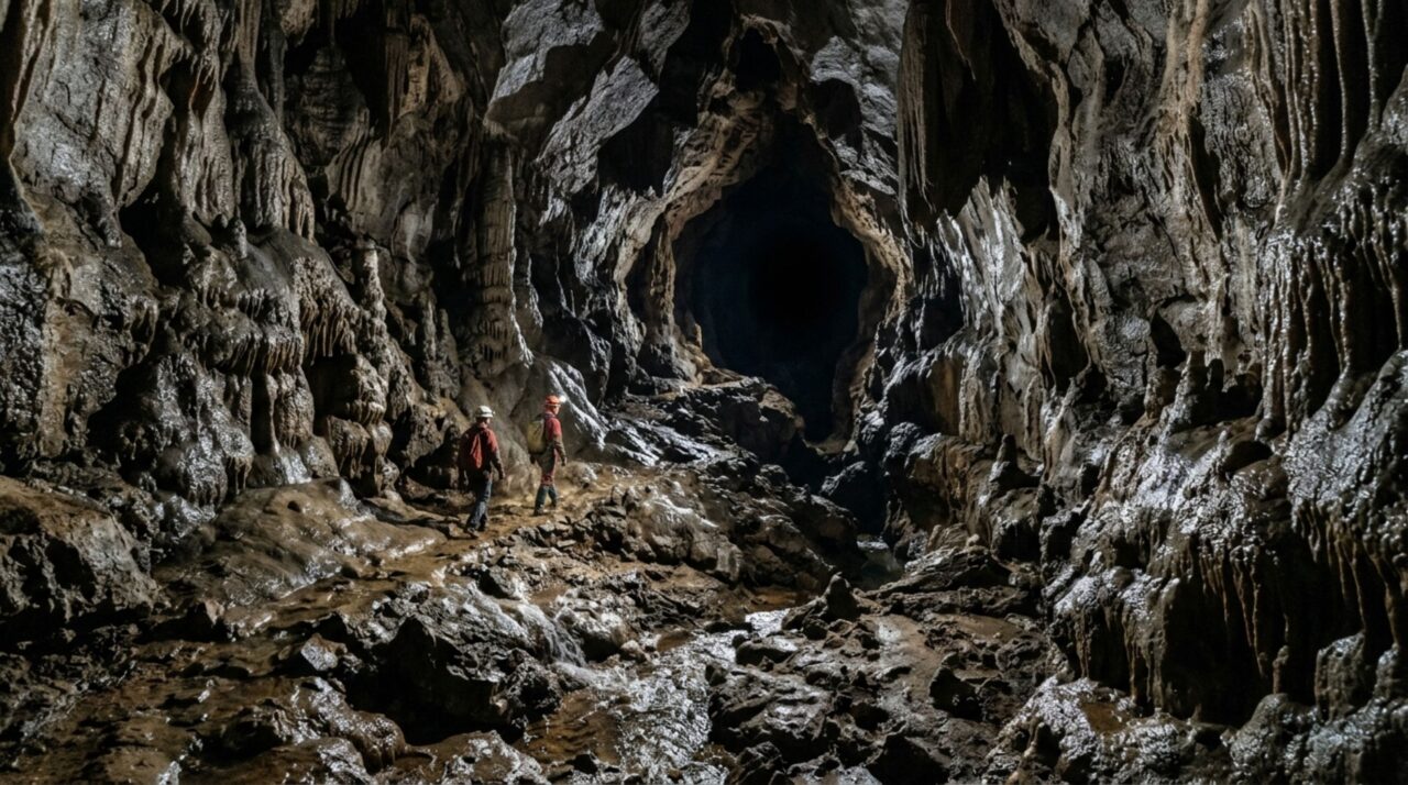 Uma caverna sopra vento de até 8,5 metros por segundo e labirinto balcânico abriga uma das faunas subterrâneas mais ricas conhecidas