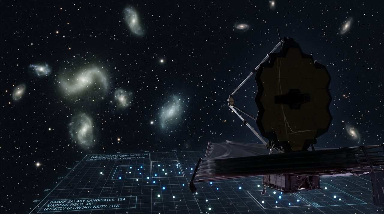 Astrônomos que examinavam visualmente imagens do espaço profundo descobriram dezenas de galáxias anãs fantasmagóricas que haviam passado despercebidas em levantamentos anteriores