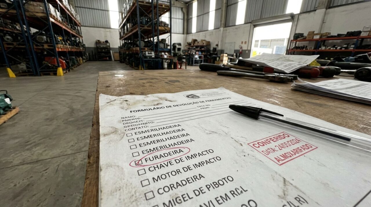 Trabalhador devolve ferramentas após ser demitido e empresa retém R$ 2.700 da rescisão, alegando desaparecimento de uma furadeira