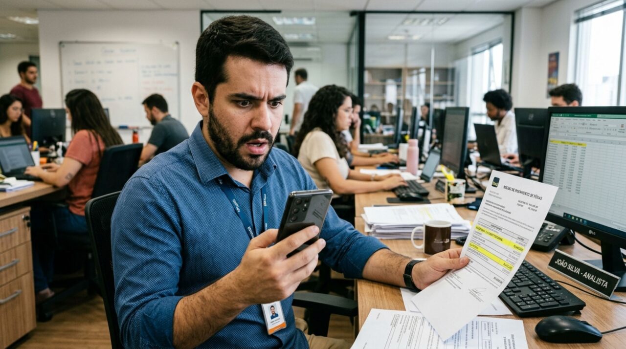Trabalhador volta de férias e percebe um valor diferente no pagamento, RH diz que o cálculo está correto e ele descobre quais datas e parcelas deve conferir antes e depois do descanso