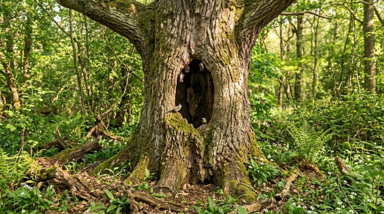 Buracos de árvore viraram pequenos refúgios climáticos e estudo mostra quanto eles protegem animais de extremos de temperatura