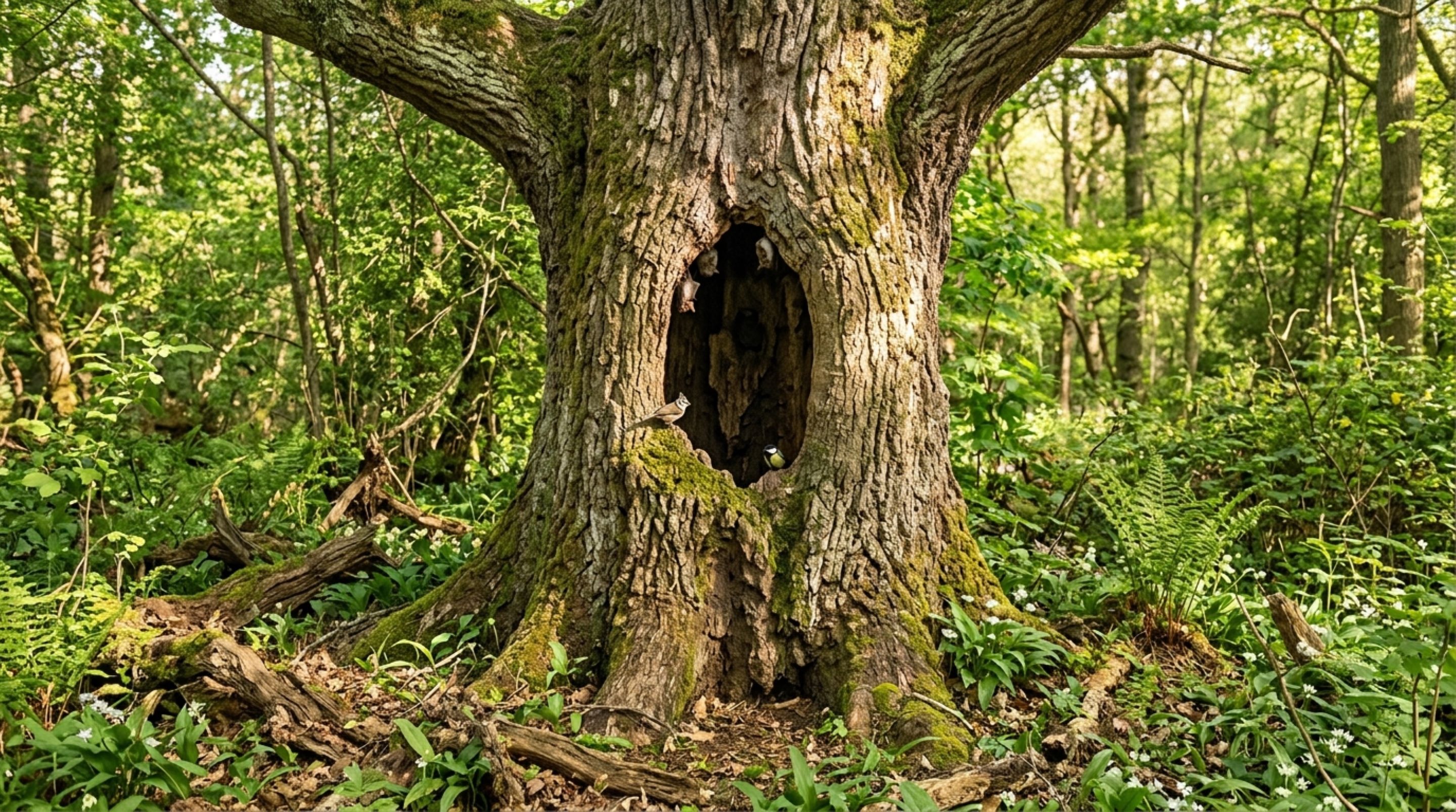 Buracos de árvore viraram pequenos refúgios climáticos e estudo mostra quanto eles protegem animais de extremos de temperatura
