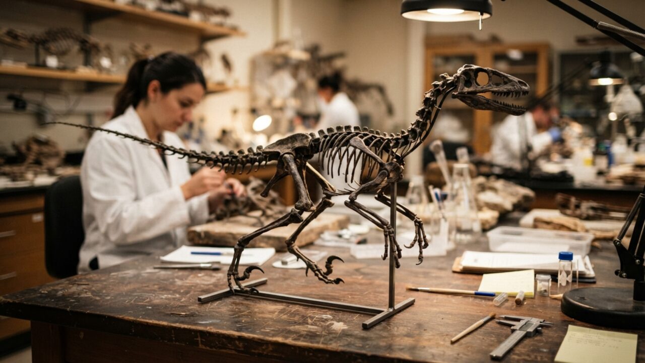 De embrião a adulto, os ossos mudaram de forma: fósseis remontam o crescimento do enigmático Troodon