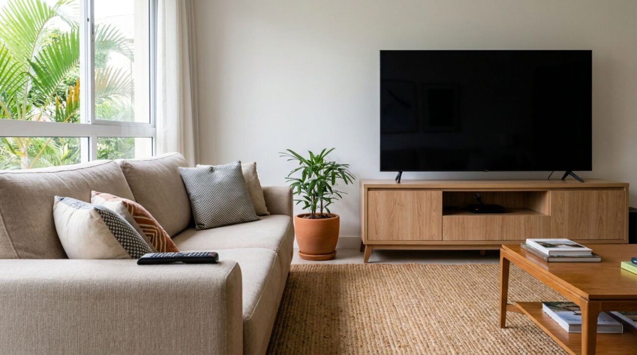 Quanto custa deixar uma TV de 55 polegadas ligada por 10 horas todos os dias e por que desligá-la quando ninguém está assistindo gera economia ao longo do ano