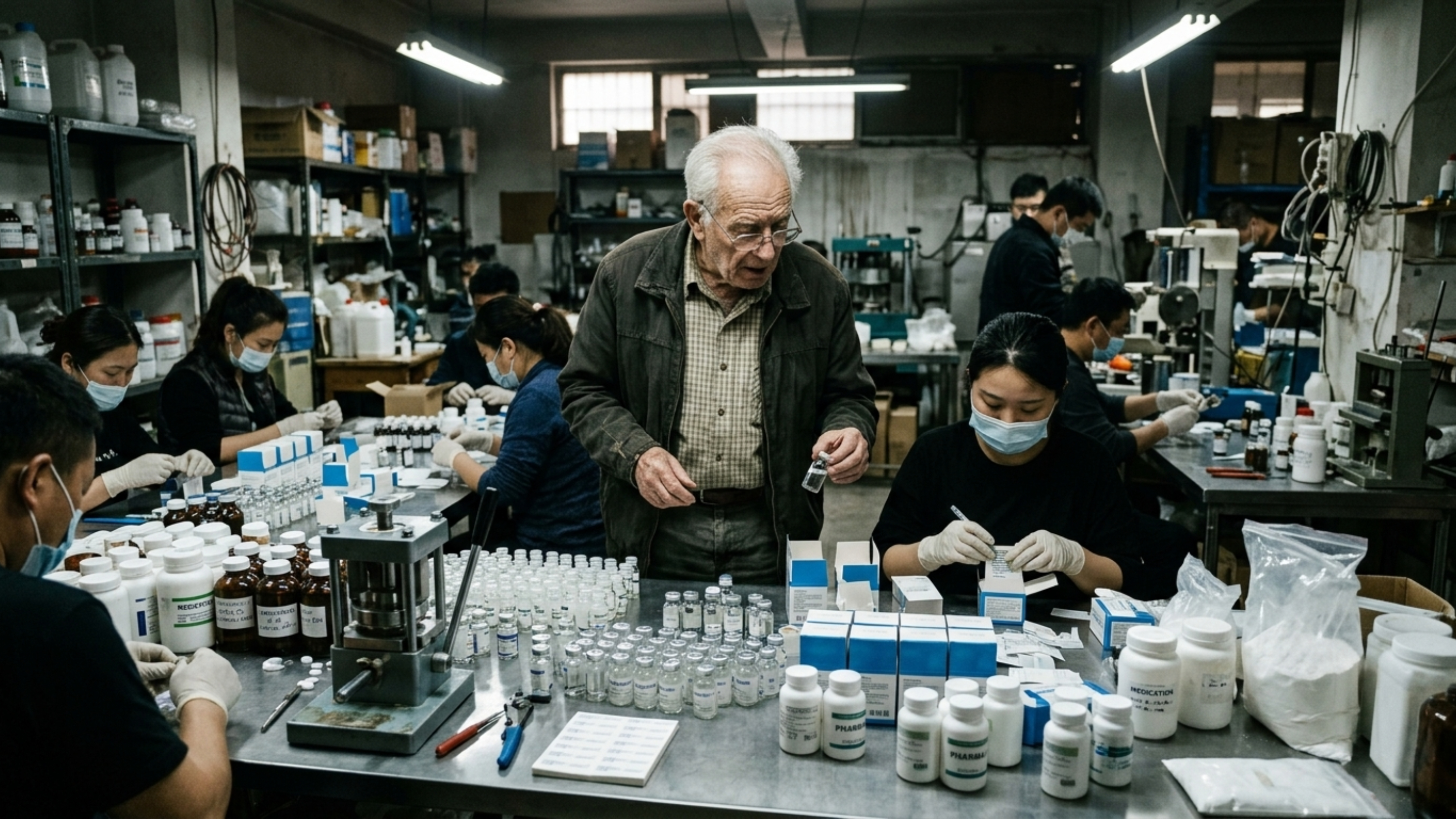 Um homem de 80 anos ganhou $51.245.000 na loteria, mas usou o dinheiro para criar e liderar uma rede de produção e distribuição de drogas falsificadas