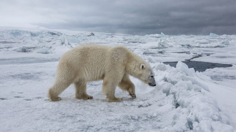 Os hábitos de caça do urso-polar, o comportamento com humanos e o impacto da fome na sobrevivência da espécie